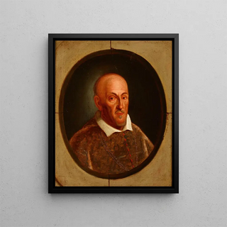 Friedrich Kloss - Portrait of Pawe Piasecki 1579 1649 Janina Coat of Arts Bishop of Kamyaniets and Przemyl.webp