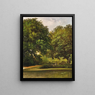Friedrich Loos - Baumgruppe im Park.webp