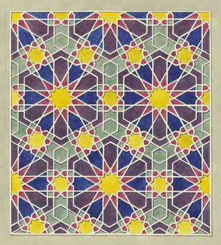 Friedrich Maximilian Hessemer - Bemalte Holzvertfelung aus einer Moschee in Kairo.webp