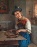 Een citharespeler - Friedrich Preller — weergave van het kunstwerk