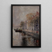 Amsterdam - Friedrich Stahl — ingelijst kunstwerk aan de muur