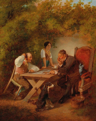 Friedrich Sturm - Domino Players.webp
