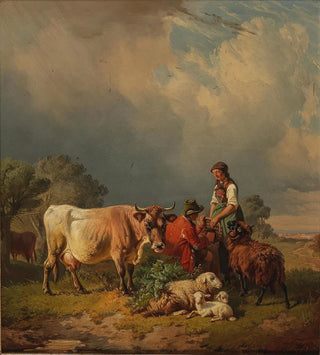 Friedrich Voltz - A Meadow At Noon.webp