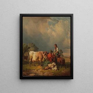 Friedrich Voltz - A Meadow At Noon.webp