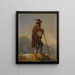 Vu - Friedrich Voltz — ingelijst kunstwerk aan de muur