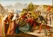 De weg naar Calvarie - Friedrich Wilhelm Schadow — weergave van het kunstwerk