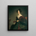 Amalie Klein - Friedrich von Amerling — ingelijst kunstwerk aan de muur