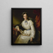 Baronne Wilhelmine von Mylius - Friedrich von Amerling — ingelijst kunstwerk aan de muur