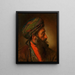 Een Turkse studiechef - Friedrich von Amerling — ingelijst kunstwerk aan de muur