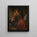 Een geleerde in zijn kantoor - Friedrich von Amerling — ingelijst kunstwerk aan de muur