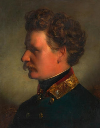 Friedrich von Amerling - Joseph Georg Amerling als Major Bruder des Knstlers.webp