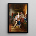 Rudolf von Arthaber et ses enfants Rudolf, Emilie et Gustav - Friedrich von Amerling — ingelijst kunstwerk aan de muur