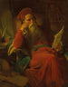 van Een geleerde in zijn studie - Friedrich von Amerling — weergave van het kunstwerk