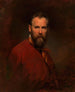 Zelfportret van Friedrich von Amerling - Friedrich von Amerling — weergave van het kunstwerk