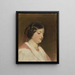Studie van Mevrouw von Heintl - Friedrich von Amerling — ingelijst kunstwerk aan de muur