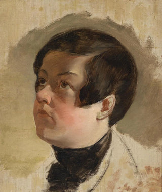 Friedrich von Amerling - Studie zu einem Knabenkopf.webp