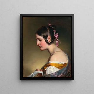 Friedrich von Amerling - The Letter.webp