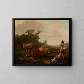 Friedrich von Nerly - Pastoral scene.webp