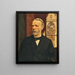 Portret van de burgemeester van Olomouc - Frigyes Friedrich Miess — ingelijst kunstwerk aan de muur