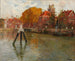 Dordrecht - Frits Thaulow — weergave van het kunstwerk