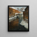 D'Akerselven - Frits Thaulow — ingelijst kunstwerk aan de muur
