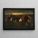 Landschap - Frits van den Berghe — ingelijst kunstwerk aan de muur