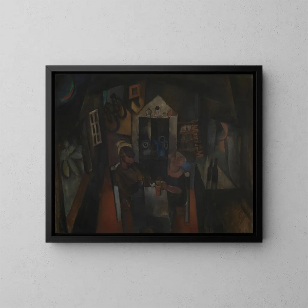 Malpertuis - Frits van den Berghe — ingelijst kunstwerk aan de muur