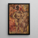 Les Filles du feu - Frits van den Berghe — framed artwork on a wall