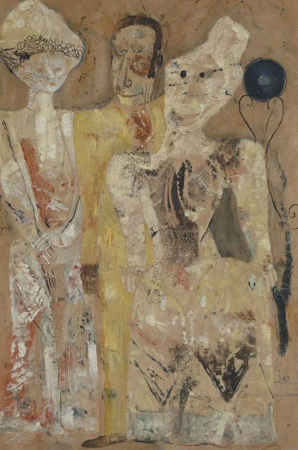 Frits van den Berghe - Three characters.webp
