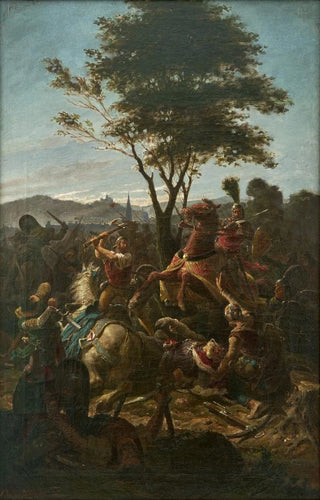 Fritz Geiges - Battle of the Bischofslinde bishops lime.webp