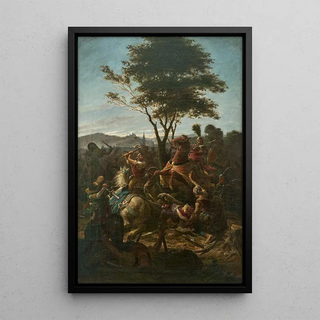 Fritz Geiges - Battle of the Bischofslinde bishops lime.webp