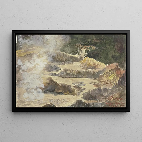 Fritz Hauck - Bird crater on Java.webp