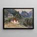 van Johnsbach in de bergachtige regio Gesäuse - Fritz Lach — ingelijst kunstwerk aan de muur