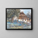Le Lindenhof à Allerheiligen dans le Mühlkreis - Fritz Lach — ingelijst kunstwerk aan de muur