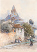 van Blanchisseuses à Weienkirchen dans la vallée de la Wachau - Fritz Lach — weergave van het kunstwerk