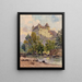 Château de Hoyos-Schwertberg - Fritz Lach — ingelijst kunstwerk aan de muur