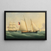Capture de la Savannah door de USS Perry - Fritz Müller — ingelijst kunstwerk aan de muur