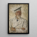 De kok Siméon - Fritz Schider — ingelijst kunstwerk aan de muur