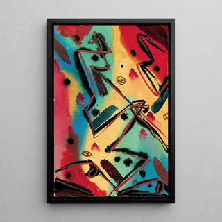 Fritz Stuckenberg - Abstrakte Komposition.webp