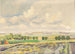 Zicht op het zomerse landschap - Fritz Syberg — weergave van het kunstwerk