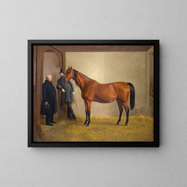 Bacarolle - Fritz Thomsen — ingelijst kunstwerk aan de muur