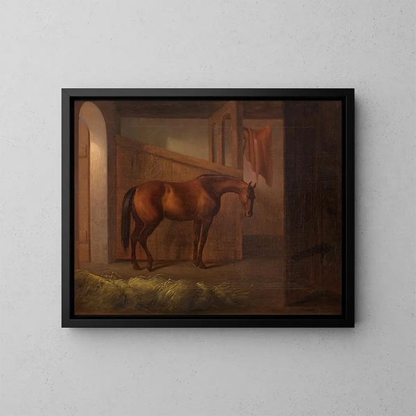 Helga - Fritz Thomsen — ingelijst kunstwerk aan de muur