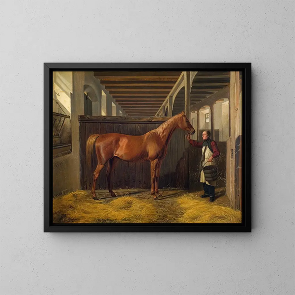 La Danseuse - Fritz Thomsen — ingelijst kunstwerk aan de muur