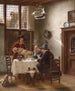 Ronde masculiene schilderij - Fritz Wagner — weergave van het kunstwerk