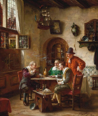 Fritz Wagner - The card players.webp