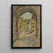 Hirschhorn am Neckar - Fritz Wucherer — framed artwork on a wall