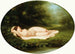 van het slapende badmeisje - Fritz Zuber-Bühler — weergave van het kunstwerk