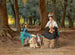 Afternoon in the Park - Fyodor Bronnikov — artwork view
