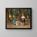 Afternoon in the Park - Fyodor Bronnikov — framed artwork on a wall