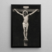 Christ on the Cross - G. V. Blom — framed artwork on a wall